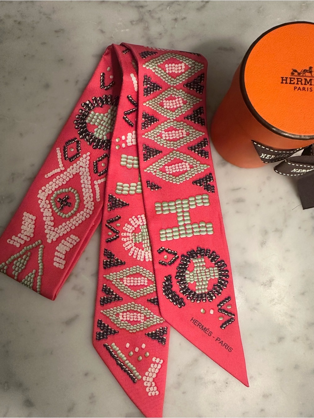 HERMES TWILLY SCARF